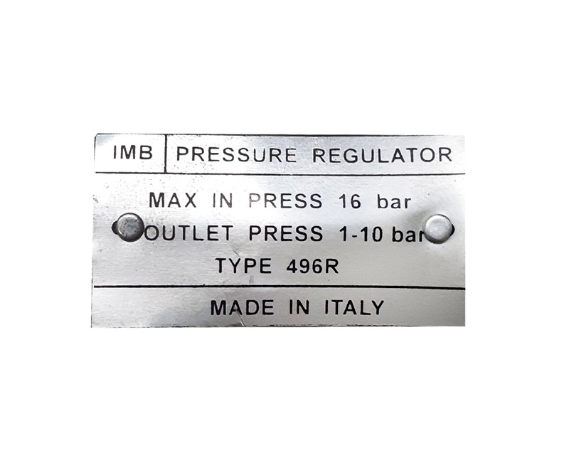 رگلاتور فشار IMB (مدل 496R) 