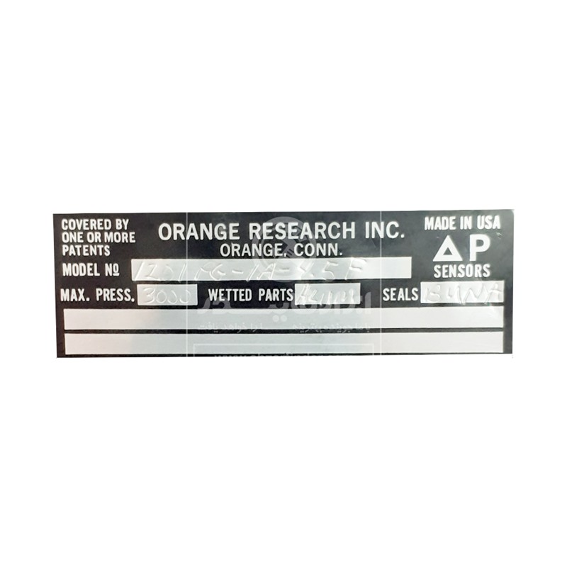 گیج اختلاف فشار برند Orange Research (مدل 1201PG-1A)