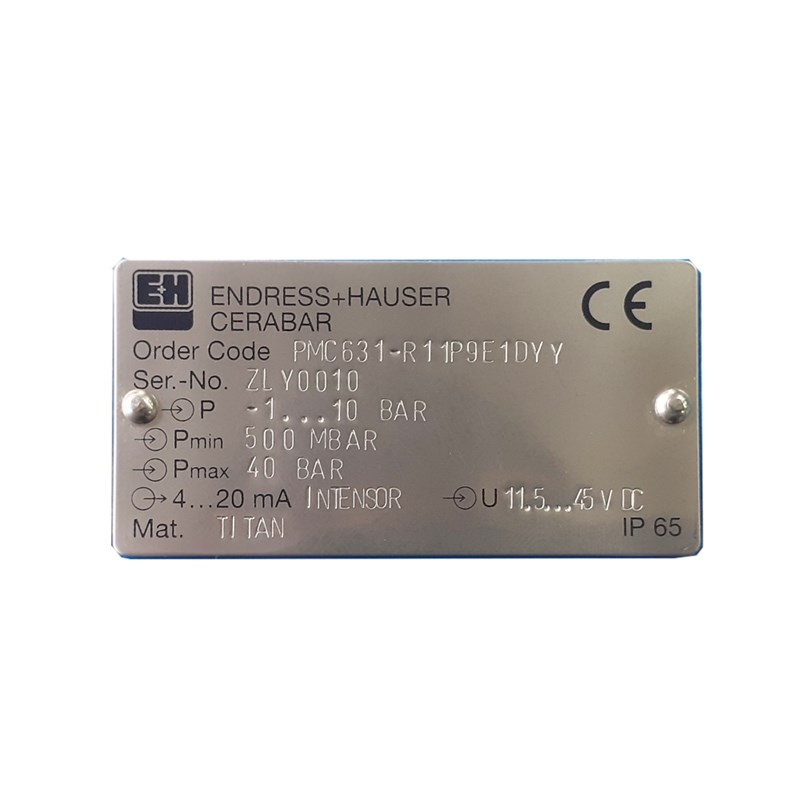 ترانسمیتر فشار دیافراگمی اندرس هاوزر (مدل PMC631)