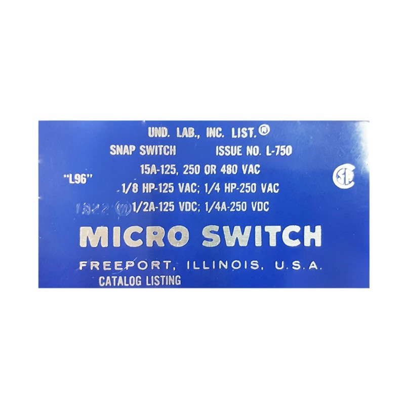میکرو سوئیچ فشاری 2 سوئیچه برند میکروسوئیچ (مدل BAF1-3CNX1)
