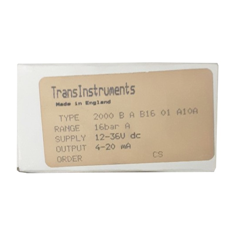 ترانسمیتر فشار ترانس اینسترومنتز مدل 2000BAB16