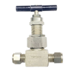 شیر سوزنی 2 راهه دو سر تیوب سایز 3/8 وایتی مدل SS-12NBS8 