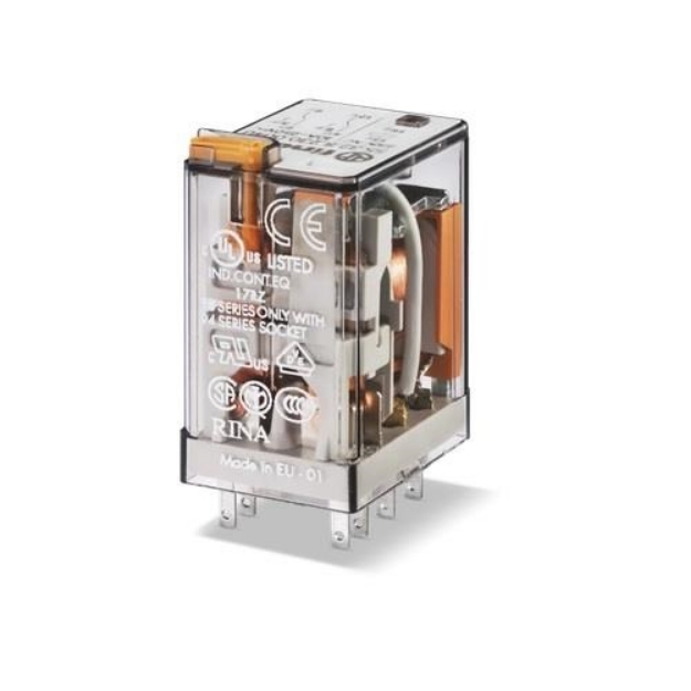 رله دو کنتاکت 12VDC 10A فیندر مدل 553290120094