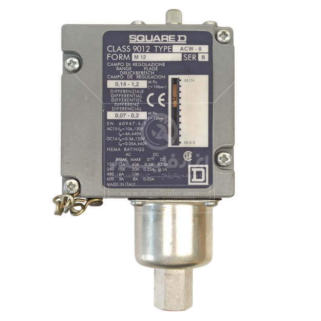 پرشر سوئیچ اسکواردی مدل ACW-8