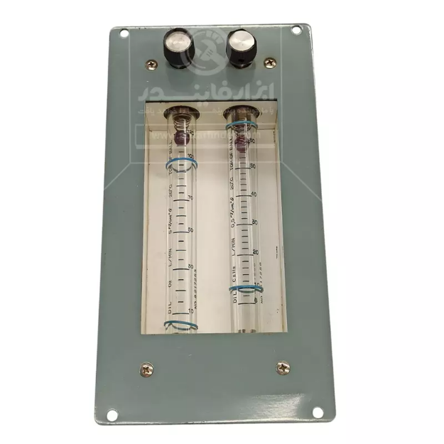 فلومتر دوقلو  مخصوص گاز اکسیژن و گاز  استیلن