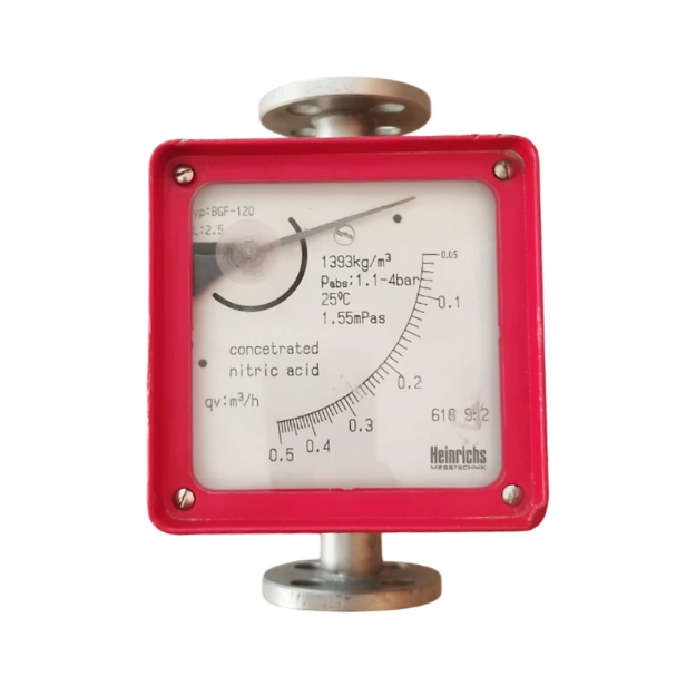 فلومتر عقربه ای هنریچ مدل BGF-120 (رنج 0.5 ~ 0 m3/h)