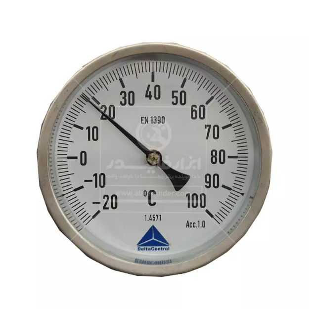 ترمومتر اتصال از پشت دلتا کنترل با طول سنسور 150 میلی متر   