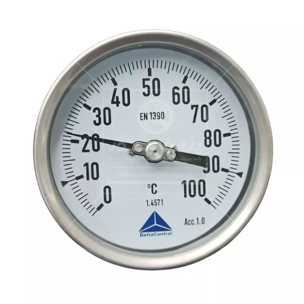 ترمومتر تاشو دلتا کنترل  رنج 0 تا 100 درجه سانتی گراد 