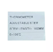 ترمومتر تاشو دلتا کنترل  رنج 0 تا 100 درجه سانتی گراد 