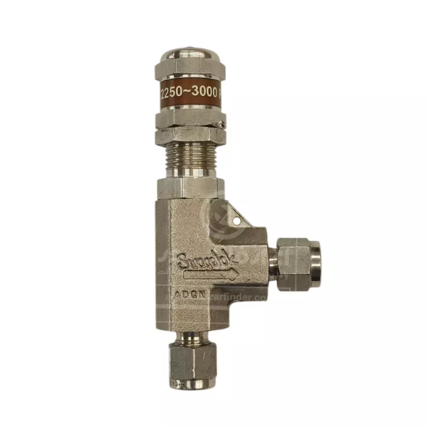 شیر تخلیه فشار Swagelok مدل SS-RL3S4  رنج (2250 تا 3000 psi) 