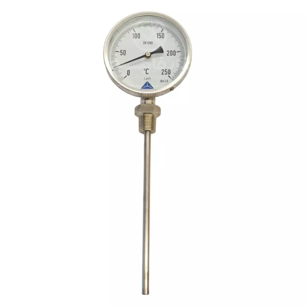 ترمومتر صفحه 10 سانت دلتا کنترل رنج 250 درجه سانتیگراد  و طول 200 میلی متر  