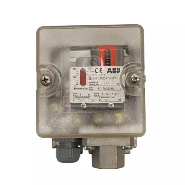 پرشر سوئیچ کانکشن آلیاژ آلومینیوم ABB مدل FF-6-G1/2