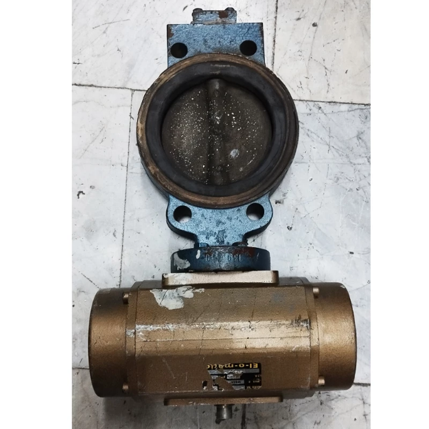 شیر پروانه ای با اکچویتور El-O-Matic