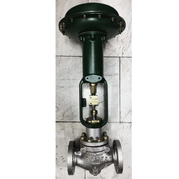 کنترل ولو فیشر با اکچویتور پنوماتیک مدل 667-ET سایز 2 ینچ