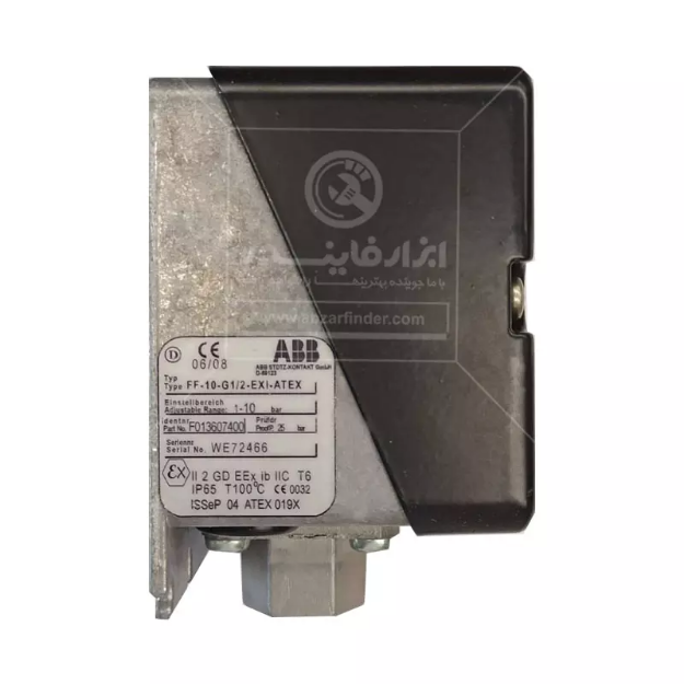 پرشرسوئیچ ضد انفجار ABB مدل FF-10-G1/2-EXI رنج 1 تا 10بار 