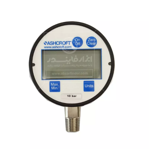 تست گیج فشار دیجیتالی اشکرافت مدل D1005PS-02-L رنج 0 تا 10 بار  