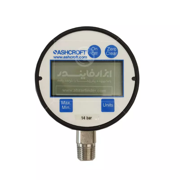 تست گیج فشار دیجیتالی اشکرافت مدل D1005PS-02-L رنج 0 تا 14 بار   