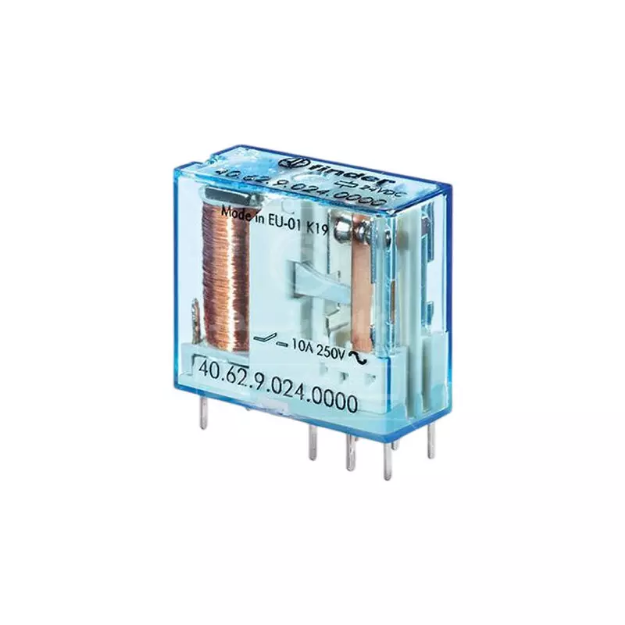 رله دو کنتاکت 250VAC 10A فیندر مدل 406290240000 