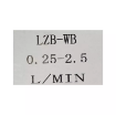 روتامتر هوا رنج 0.25 تا 2.5 لیتر در دقیقه مدل LZB-WB
