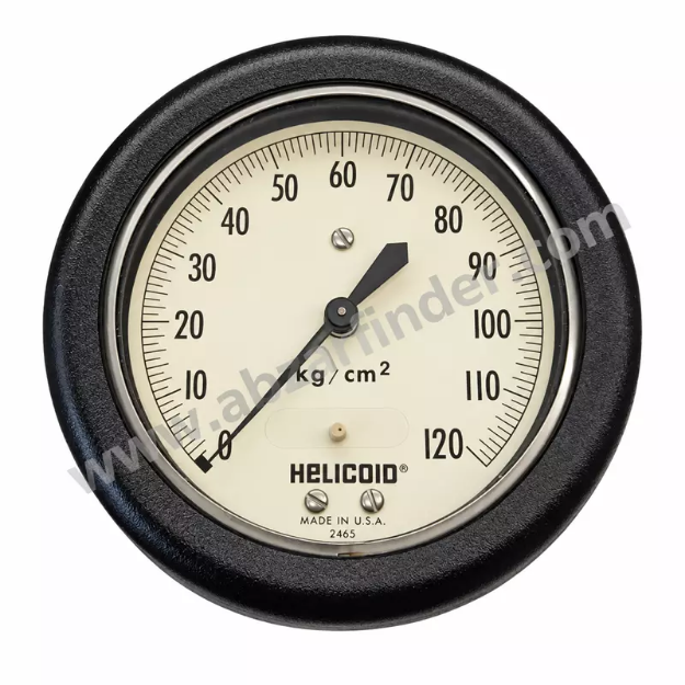 گیج فشار عقربه‌ای هلیکویدHELICOID رنج 0 تا 120 kg/cm²