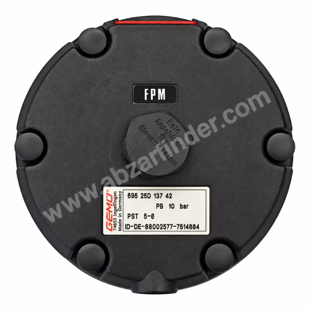 شیر دیافراگمی پنوماتیک GEMU مدل 69525D13742